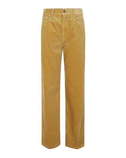 Polo Ralph Lauren Yellow Wide Leg Pants