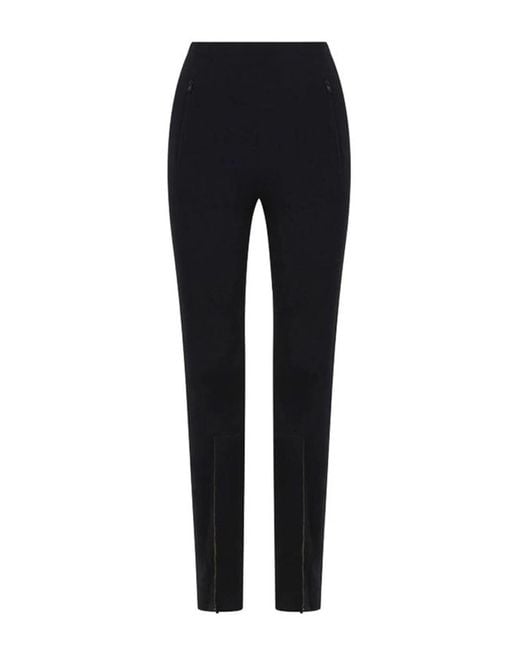 Wardrobe NYC Blue Opaque Front Zip Legging