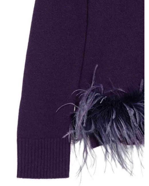 P.A.R.O.S.H. Purple Cardigan