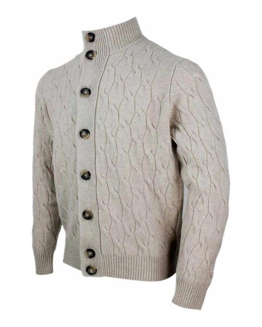 FILIPPO DE LAURENTIIS Gray Sweater for men
