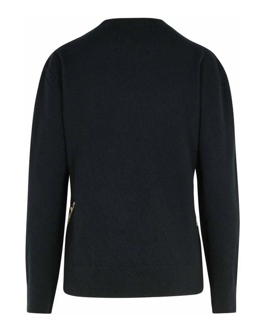 Etro Black Wool Sweater