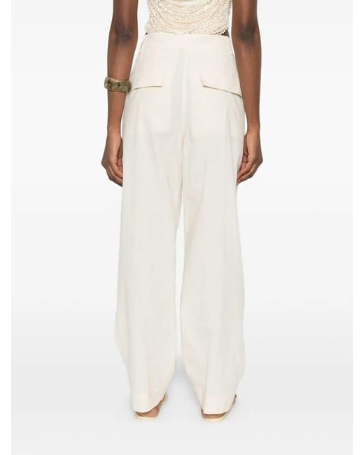 Dries Van Noten White Pincks