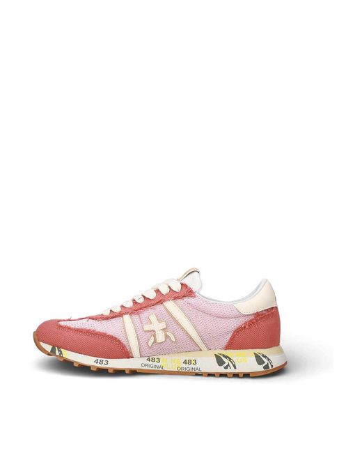 Premiata Pink Sneakers