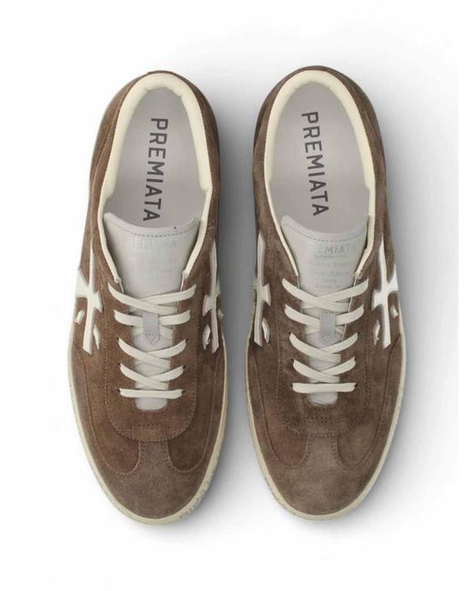 Premiata Brown Sneakers for men