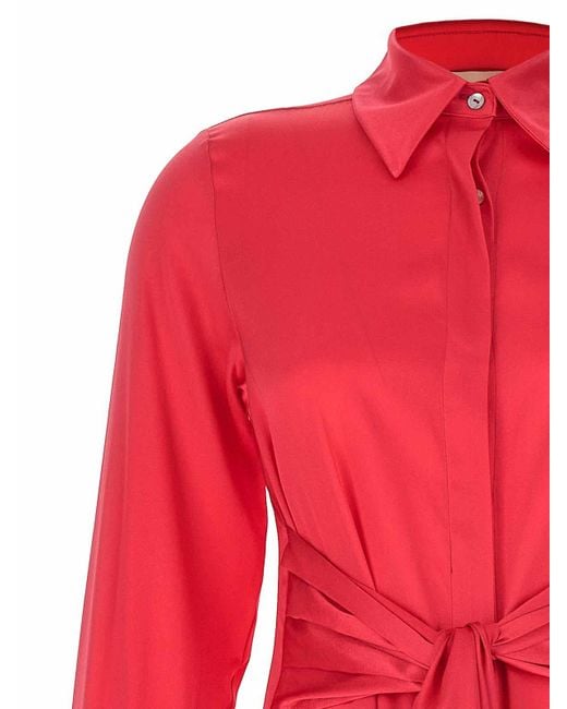 Le twins Red Cervia Dress