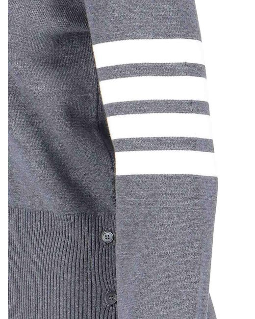 Thom Browne Gray Sweater