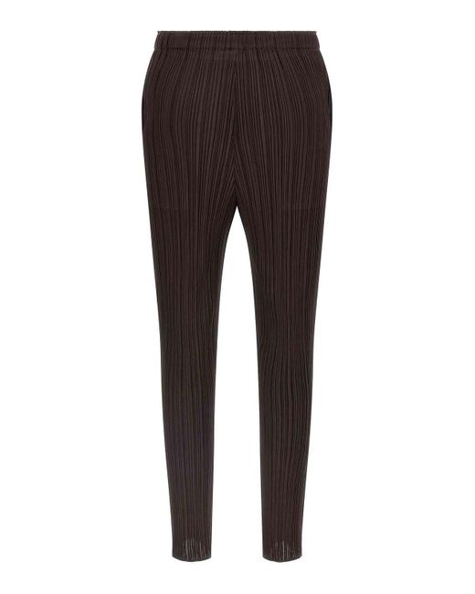 Pleats Please Issey Miyake Brown Monthly Colors July Pants