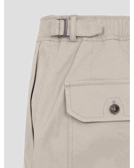 Brioni Gray Sanremo Trousers for men