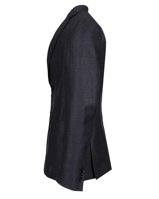 Zegna Black Unlined Jacket for men