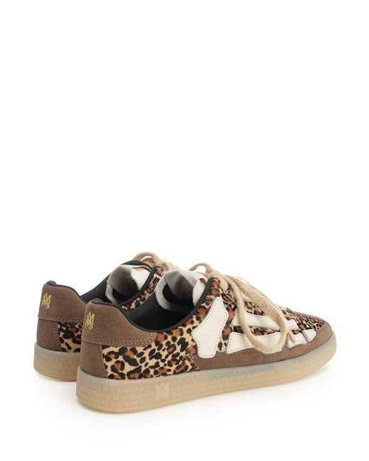 Amiri Brown Leopard Sneaker for men