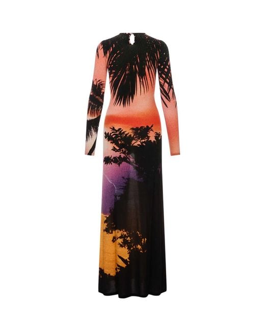 Rabanne White Robe Long Dress