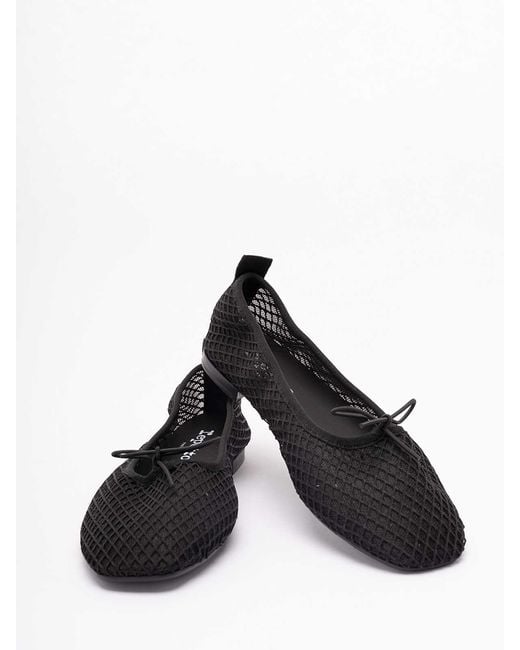 Repetto Black 'Garance Balgom' Ballerinas