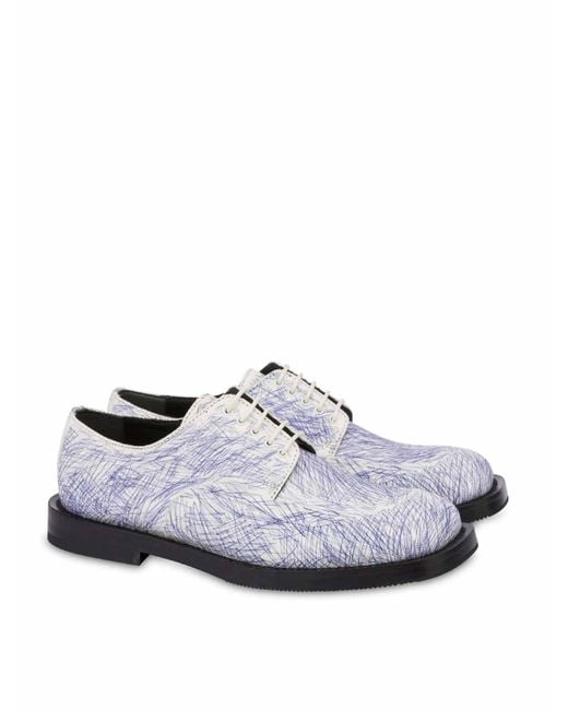 Moschino White Derby