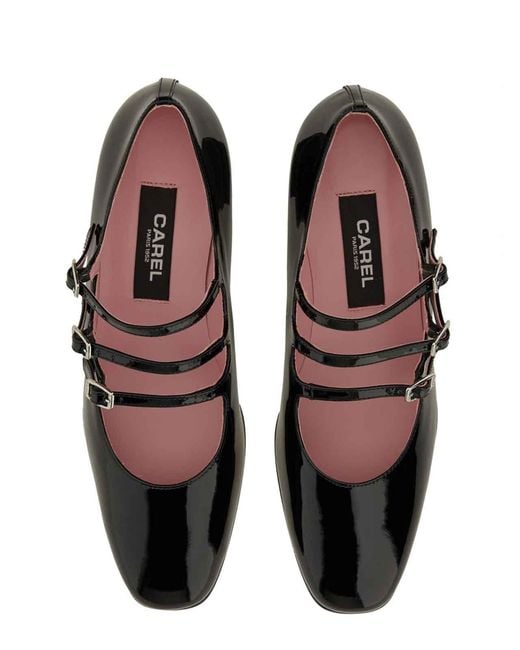 CAREL PARIS Black Kina Pumps