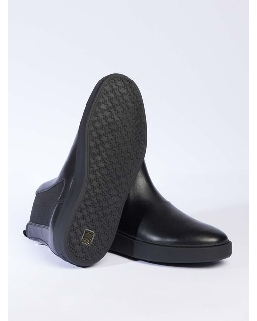 Karl Lagerfeld Black Flint Mid Cut Gore for men