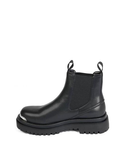 Just Cavalli Black Ankle Boots for men