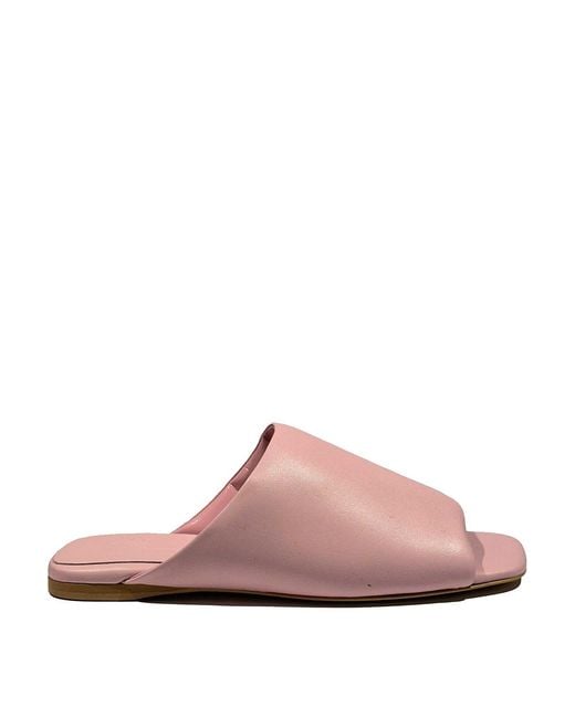 LA ROSE Pink Sabot Nappa