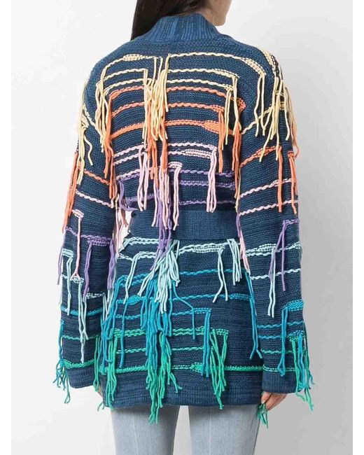 Canessa Blue Psychedelic Cardigan