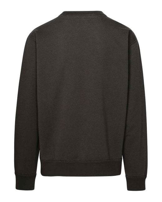 Isabel Marant Black Mikoy Logo Sweatshirt for men