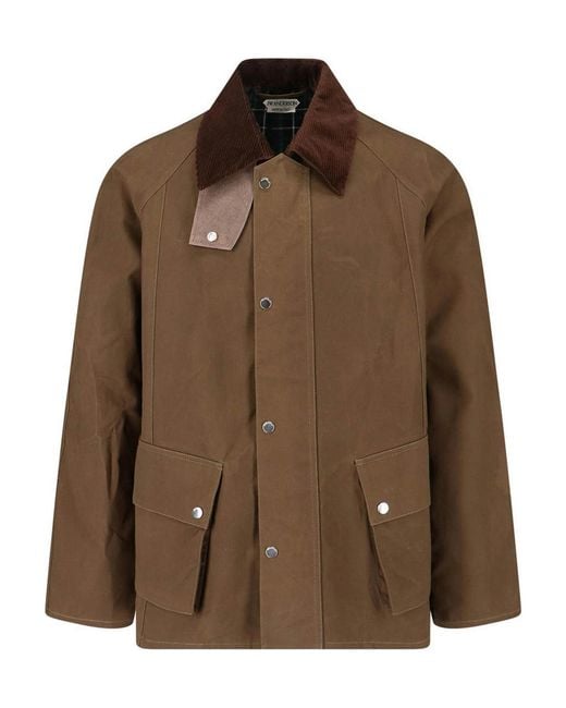 J.W. Anderson Brown Cotton Jacket for men