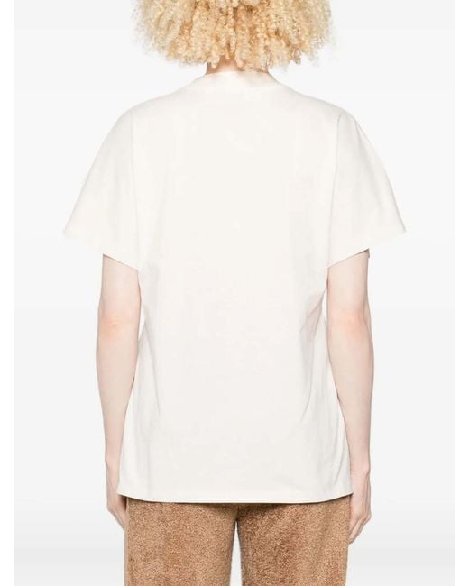 Moncler White Short Sleeve Shirt