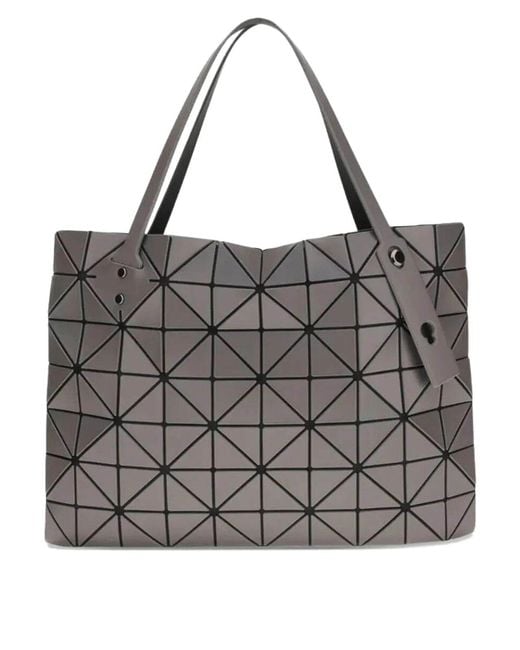 Issey Miyake Gray Rock Matte Small Tote Bag