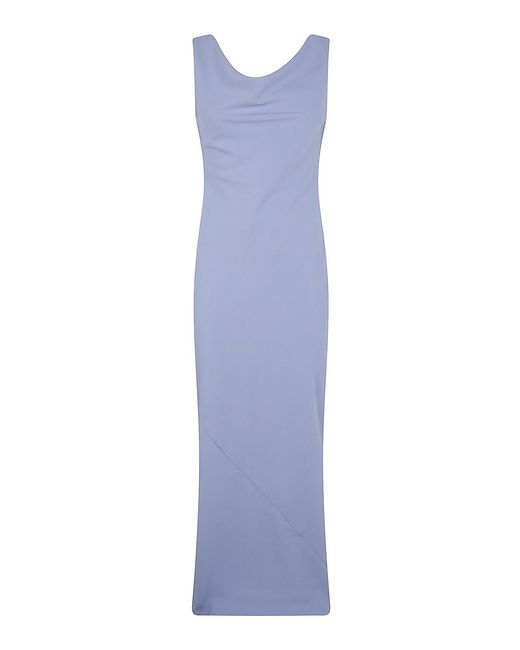 DR. HOPE Purple Midi Dress