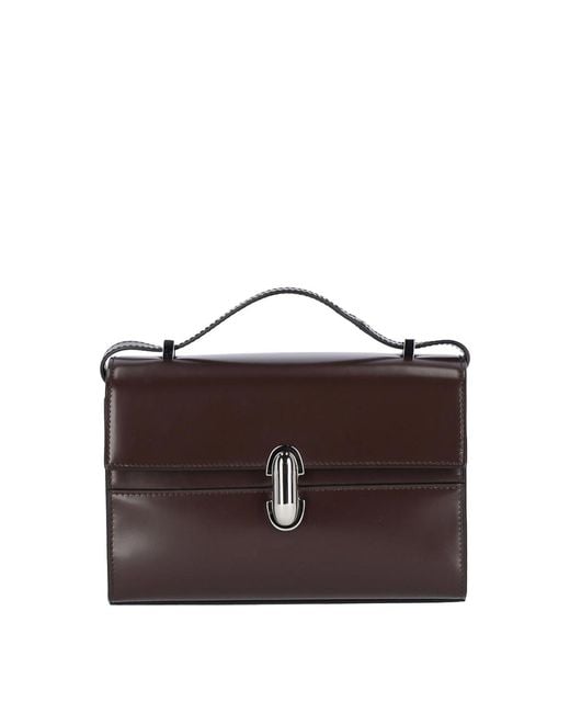 SAVETTE Brown Shoulder Bag
