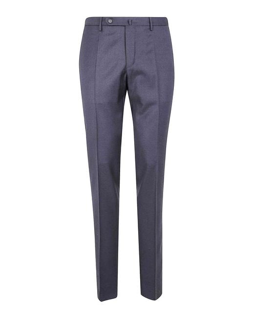 Incotex Blue Chino Slim Fit Trousers for men