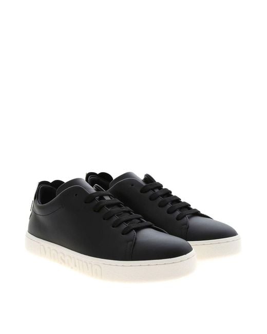 Moschino Black Teddy Bear Sneakers