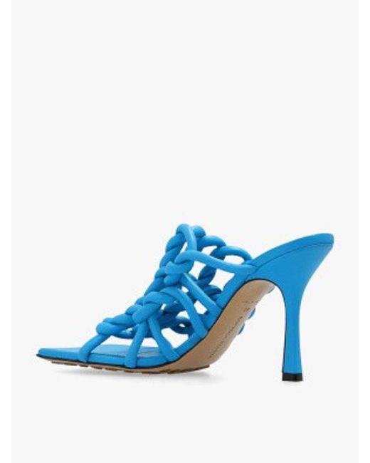 Bottega Veneta Blue Sandals
