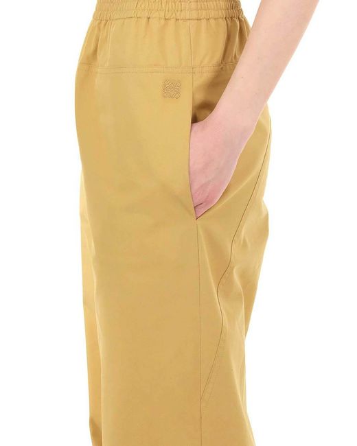 Loewe Yellow Elasticated Trousers