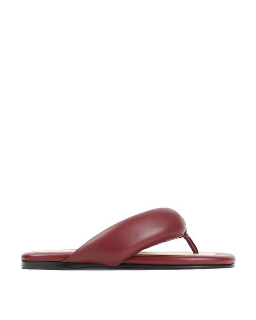 Carven Brown Leather Sandals