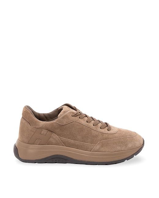 Hogan Brown H719 Sneakers for men