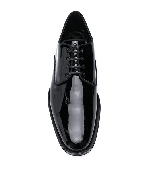 Dolce & Gabbana Black Laced Up for men