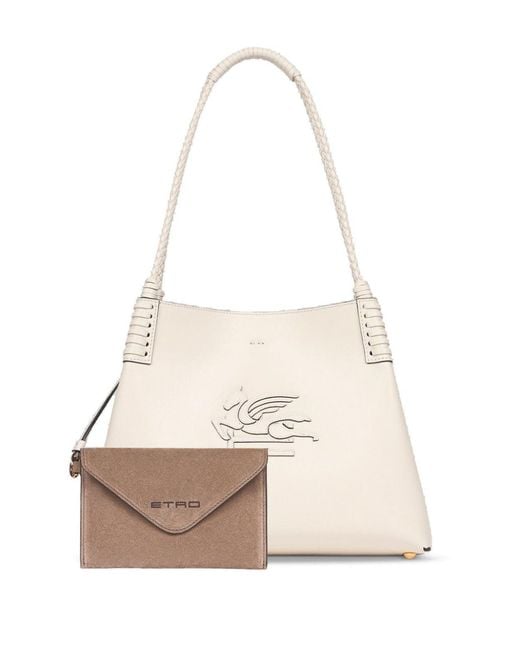 Etro White Clutch