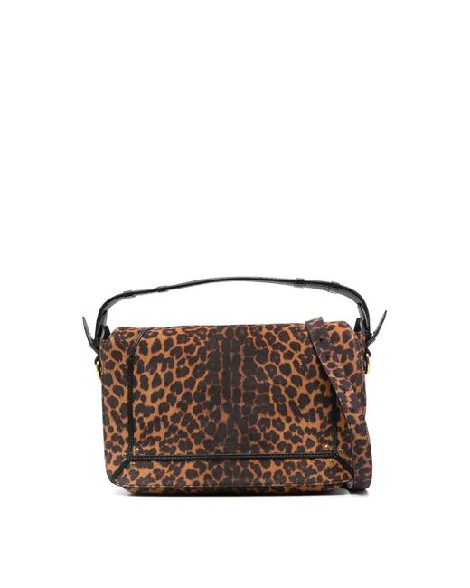 Jérôme Dreyfuss Brown Pepito Medium Tote Bag