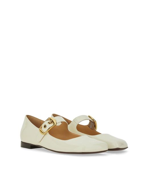 Chloé White Ballerina Polly