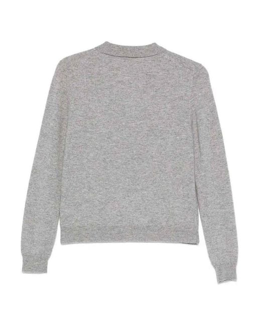 Aspesi Gray Polo Shirt