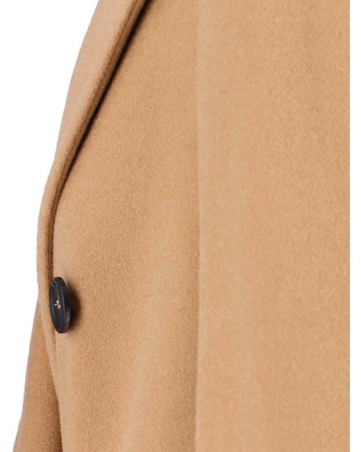 Tagliatore Natural Jole Coat Midi Cashmere