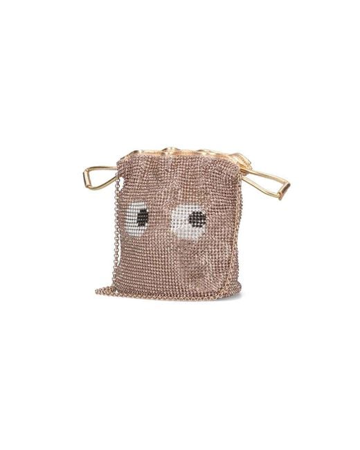 Anya Hindmarch Metallic Shoulder Bag