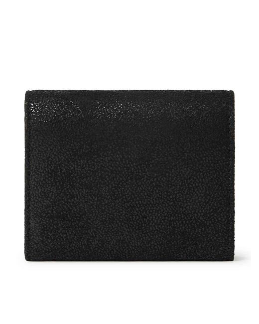 Stella McCartney Black Falabella Tri-Fold Wallet