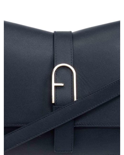 Furla Blue Flow L Top Handle Bag