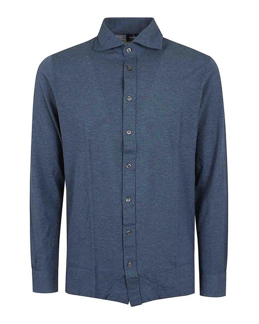 Barba Napoli Blue Knitwear for men
