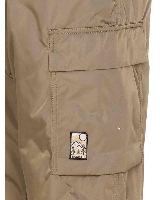 Moncler Natural Logo Pants for men