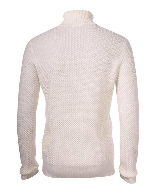 Gran Sasso Gray Turtle Neck for men