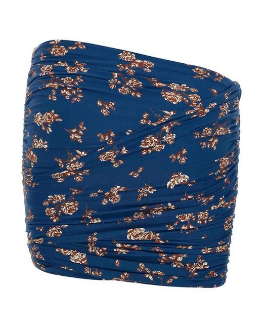 Magda Butrym Blue 01 Swimsuit Skirt