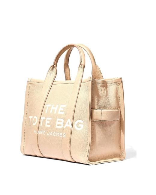 Marc Jacobs Natural The Leather Small Tote Bag