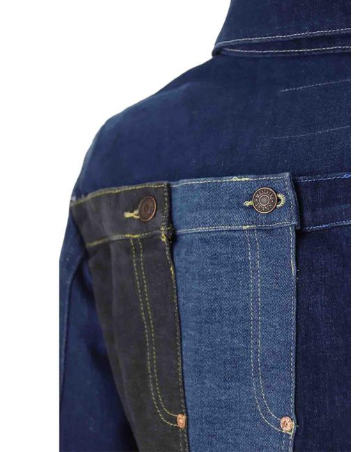 Moschino Blue Repeat Denim Jacket