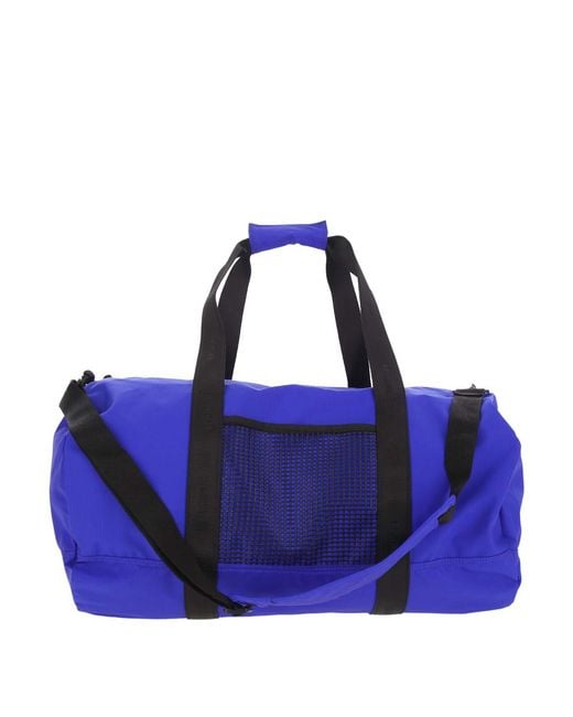 MSGM Blue Msgm Duffle for men